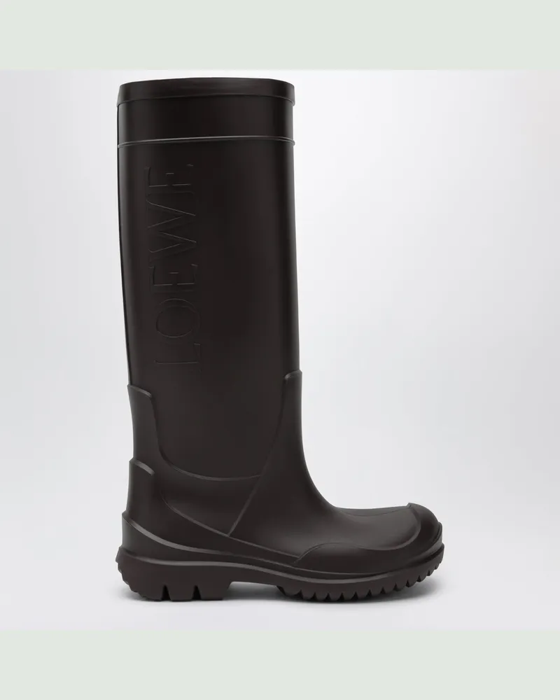 Loewe Gummistiefel Storm in Braun Brown