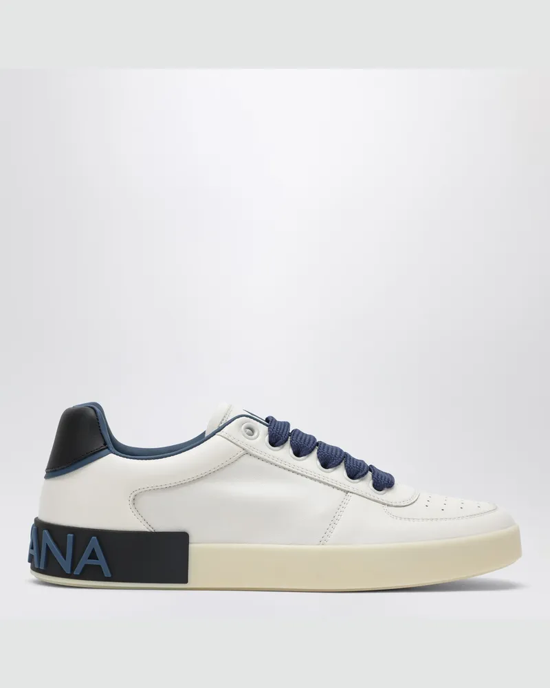 Dolce & Gabbana Portofino Sneaker weiß/Denimblau White