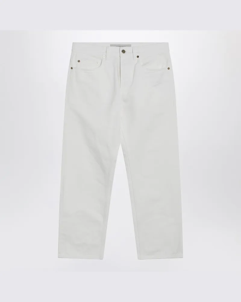 Golden Goose Weiße Baumwollhose Weiß