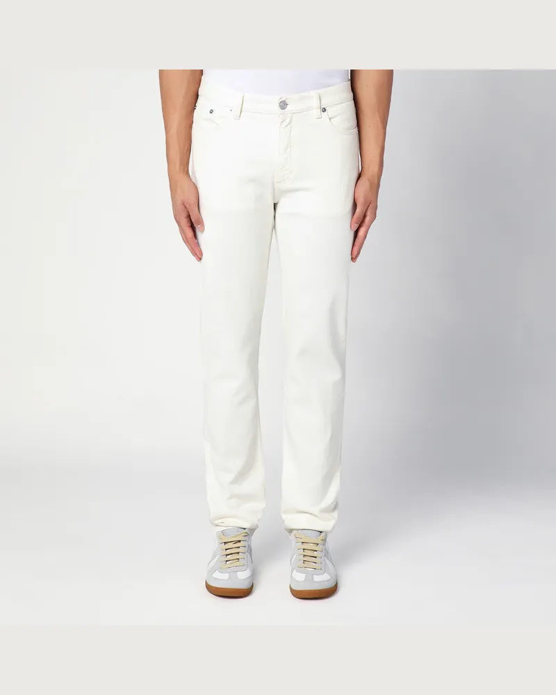 Ermenegildo Zegna Weiße Slim-Fit-Jeans White