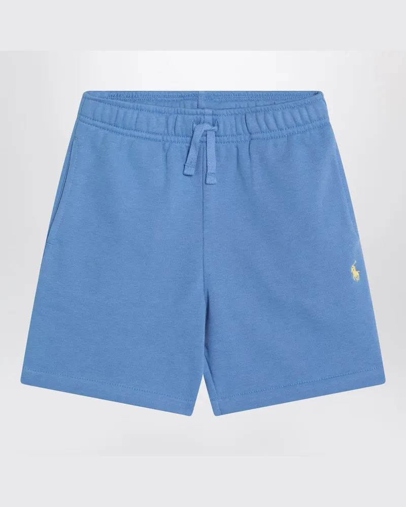 Ralph Lauren Hellblaue Shorts aus Baumwollgemisch Hellblau