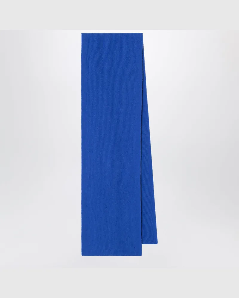 Le Bonnet Schal aus Wolle und Caregora in Royal Azure Blue