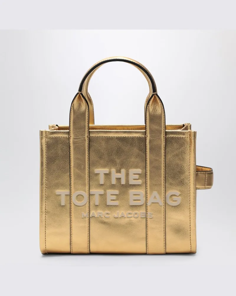 Marc Jacobs The Small Tote Bag goldene aus Leder Metallisch