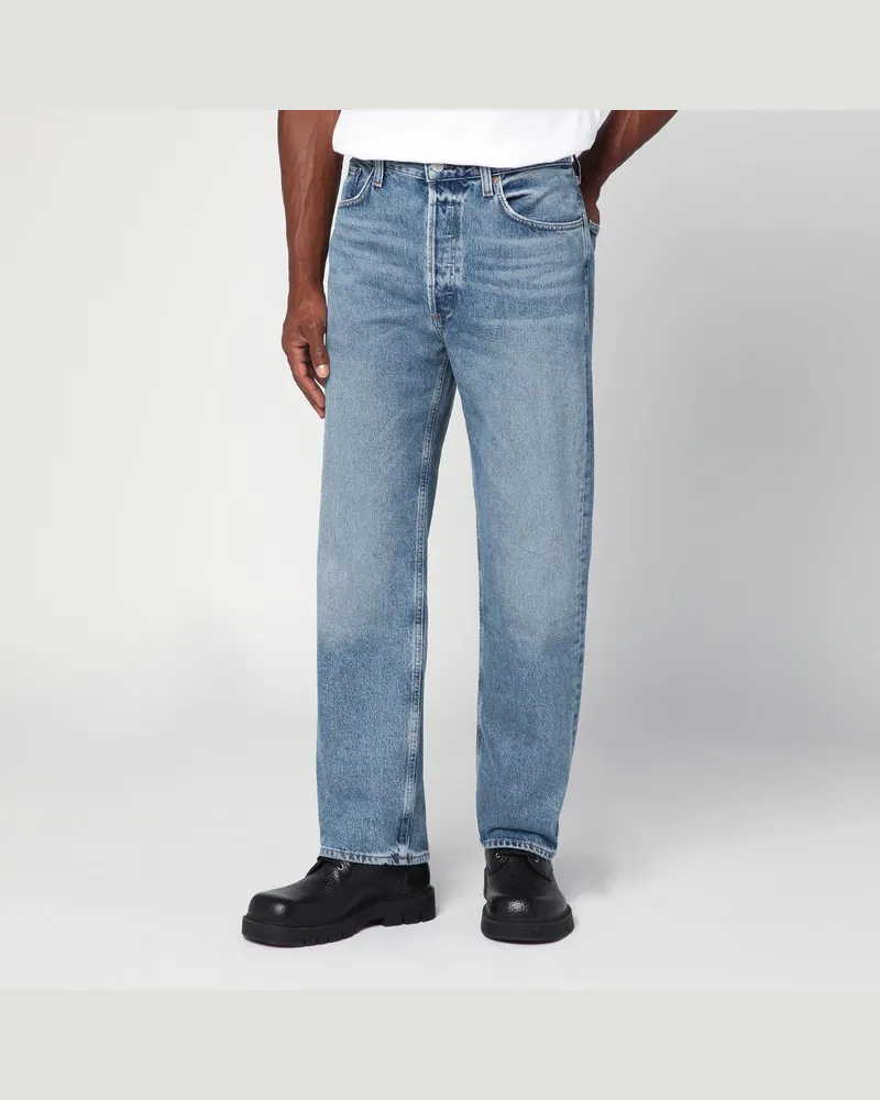 AGOLDE Jeans in verwaschenem Hellblau 