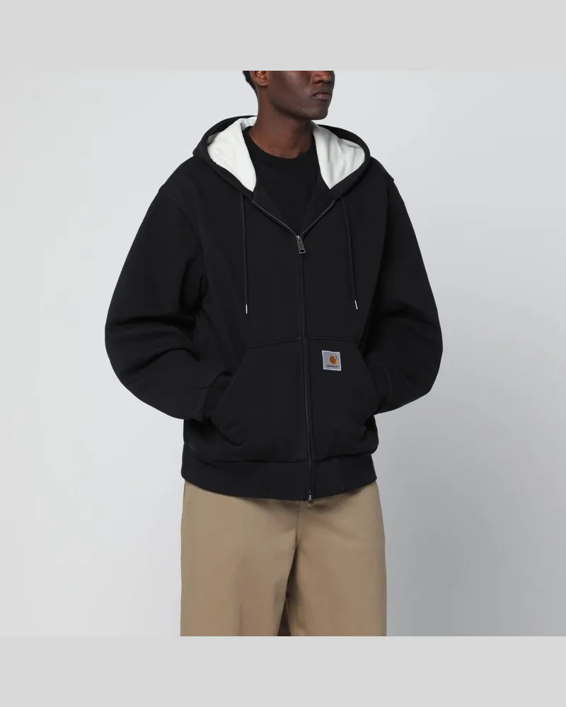 Carhartt WIP Active schwarze Sweatjacke 