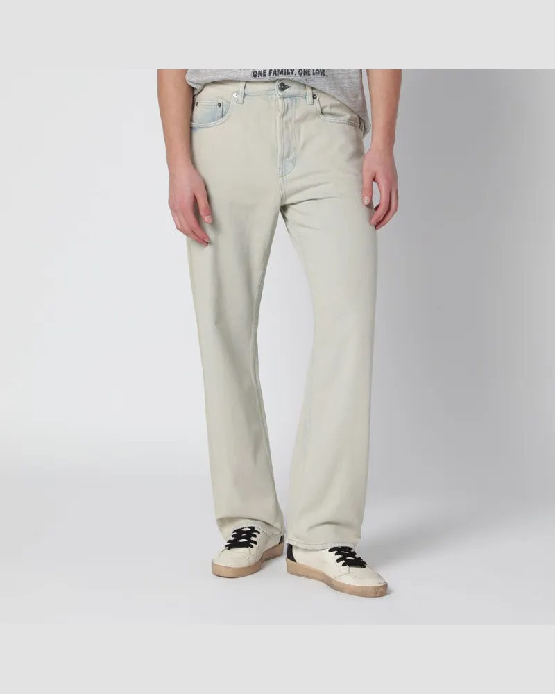 Golden Goose Light Sand Denim-Hose Beige