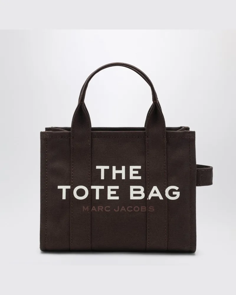 Marc Jacobs Kleine braune Canvas-Tote-Bag Braun