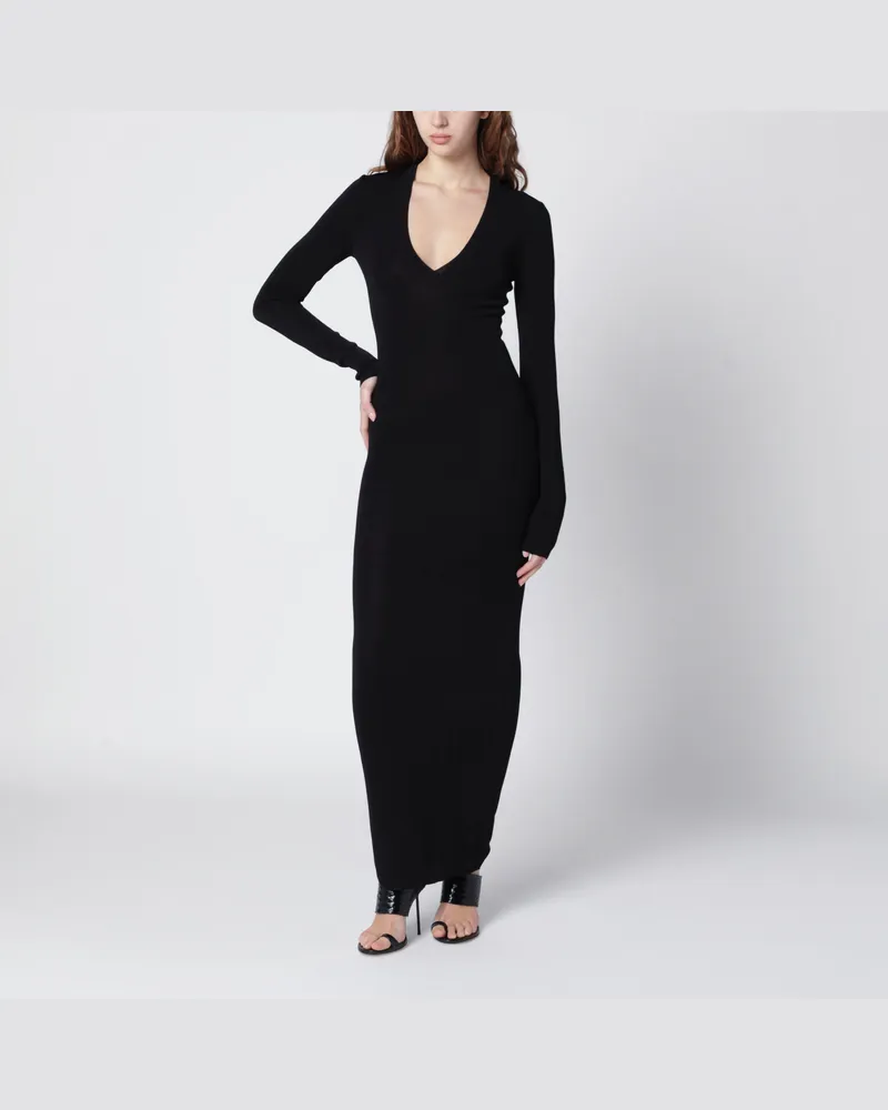 Entire Studios Rallel schwarzes Kleid 