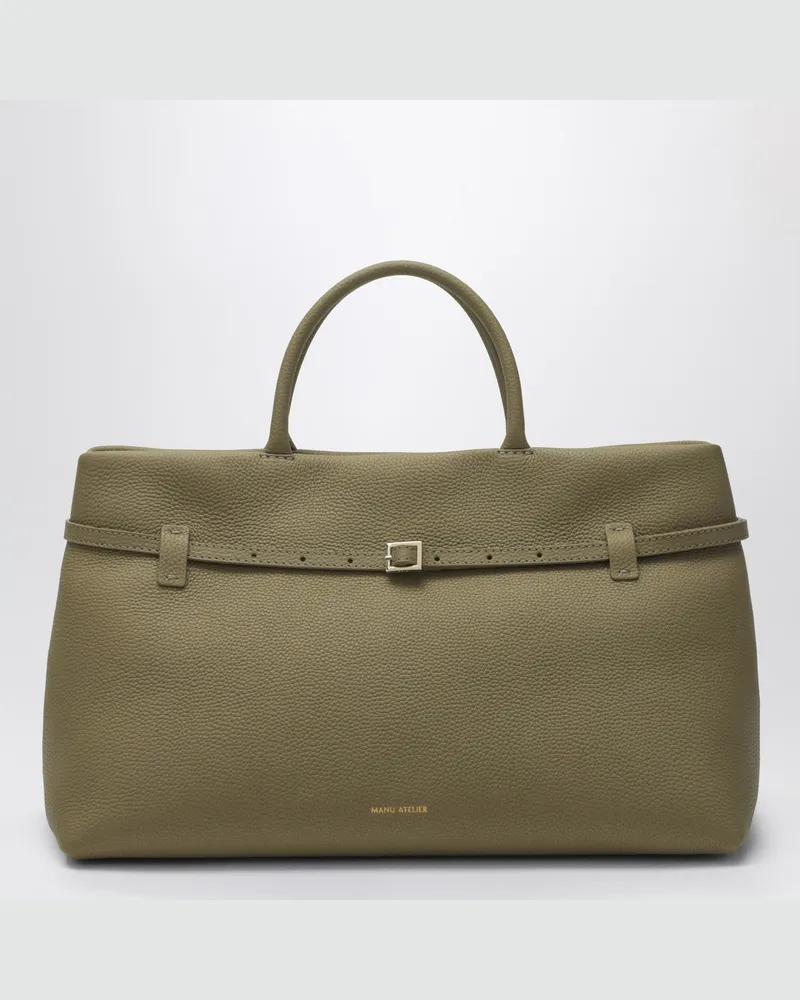 Manu Atelier Le Cambon 40 Tasche in Olivgrün Green