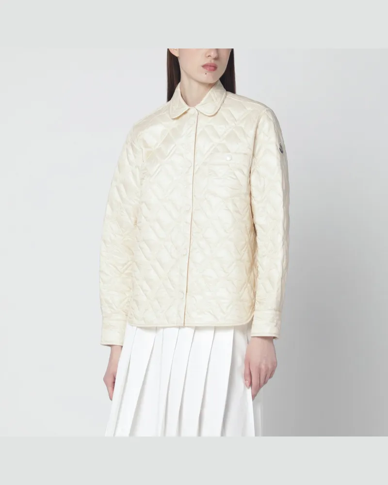 Moncler Beiges Stepphemd White