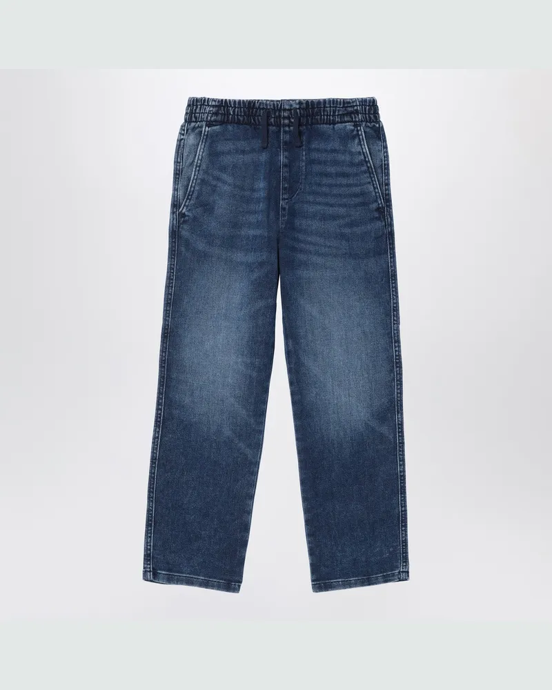 Ralph Lauren Blau ausgewaschene Denim-Jeans 
