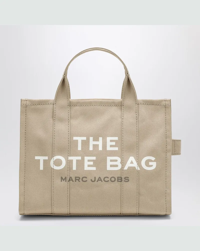 Marc Jacobs The Medium Tote Bag aus beigem Canvas Beige