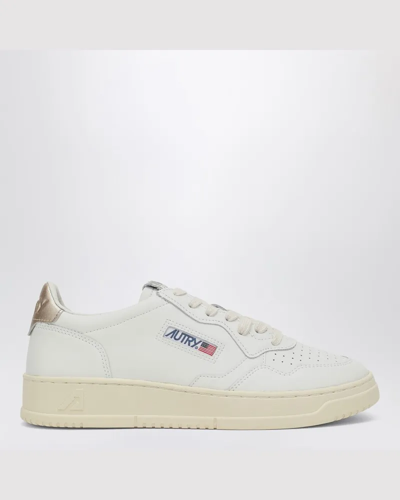 AUTRY LederSneakers Medalist weiß/gold Weiß
