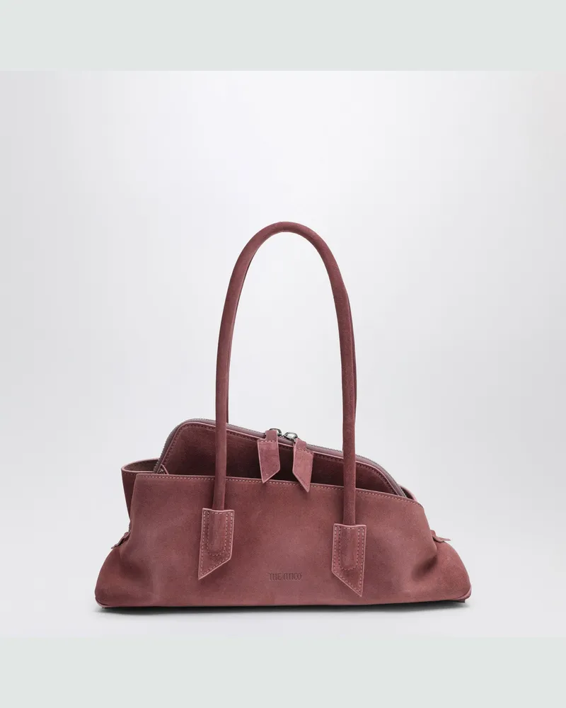 ATTICO Tasche La Passeggiata Small aus rosa Wildleder Pink