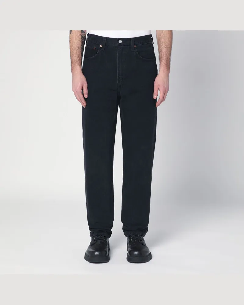 AGOLDE Schwarze Jeans aus regeneriertem Denim Schwarz