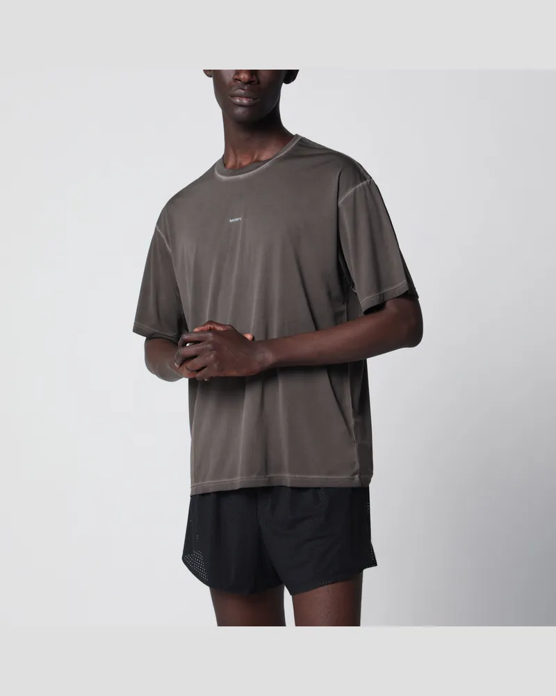 Satisfy T‑Shirt AuraLite Pigment Falcon Brown