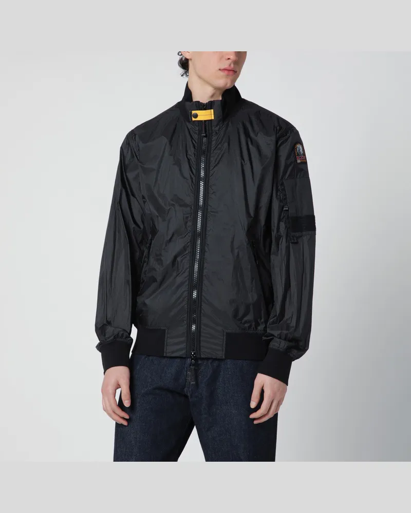 Parajumpers Schwarze Crofton Jacke mit Reißverschluss 