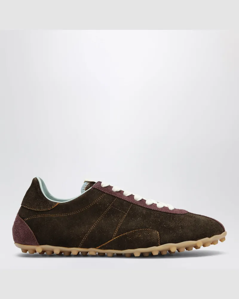 Maison Margiela Braune Wildleder-Sneaker Brown