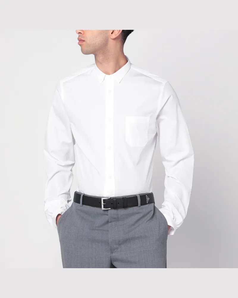 Prada Weißes Baumwollhemd White
