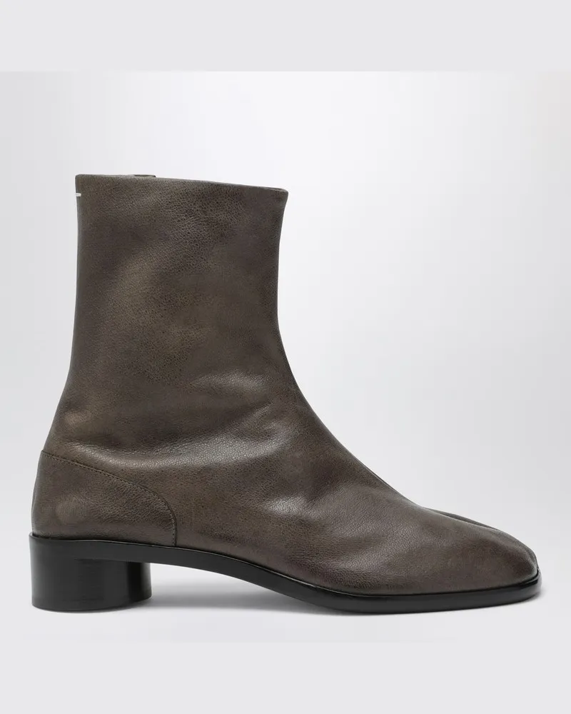 Maison Margiela Tabi-Stiefelette aus braunem Leder Braun