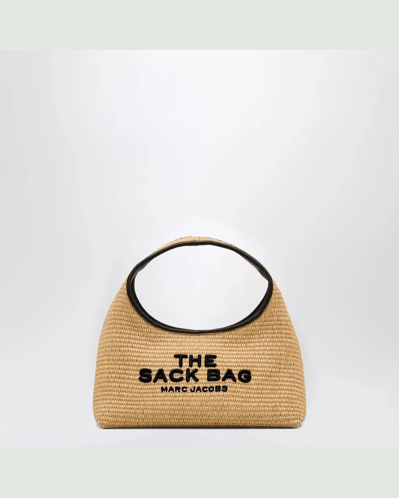 Marc Jacobs Woven Mini Sack Tasche Natural White