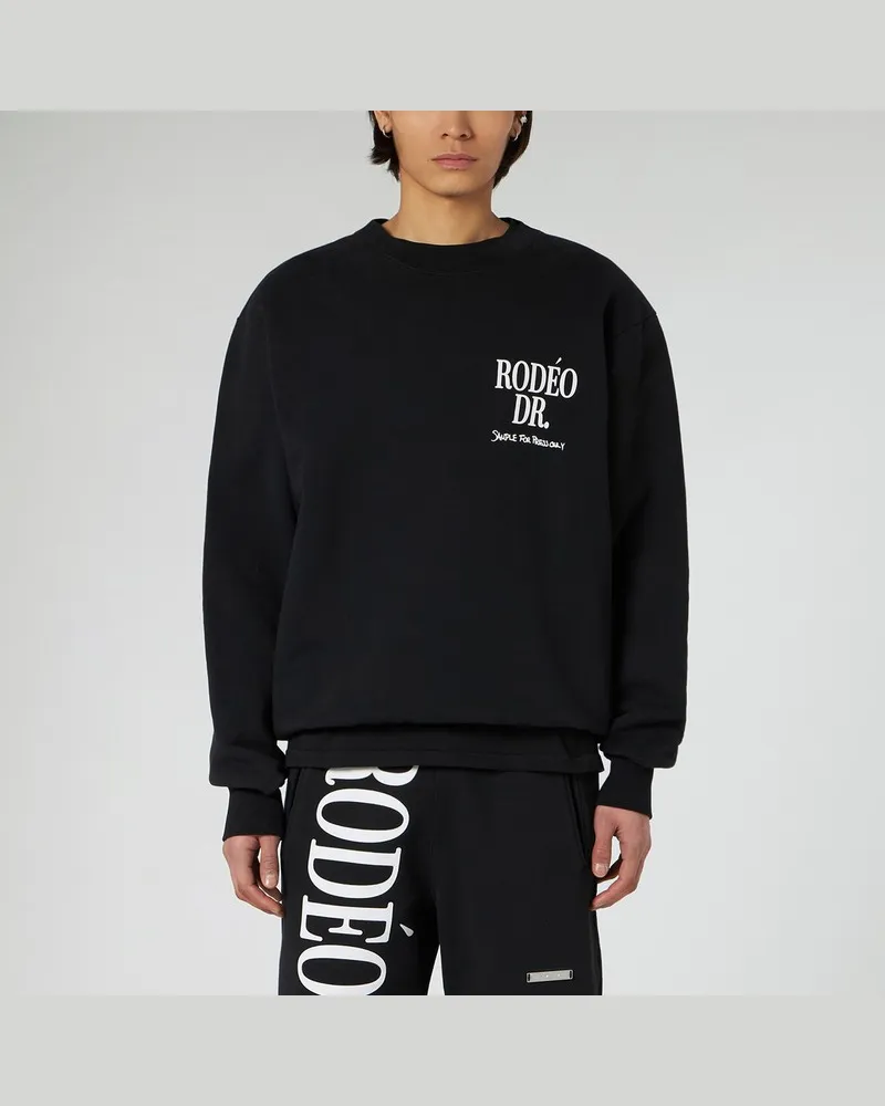 1989 STUDIO Rundhals-Sweatshirt Rodeo schwarz Schwarz