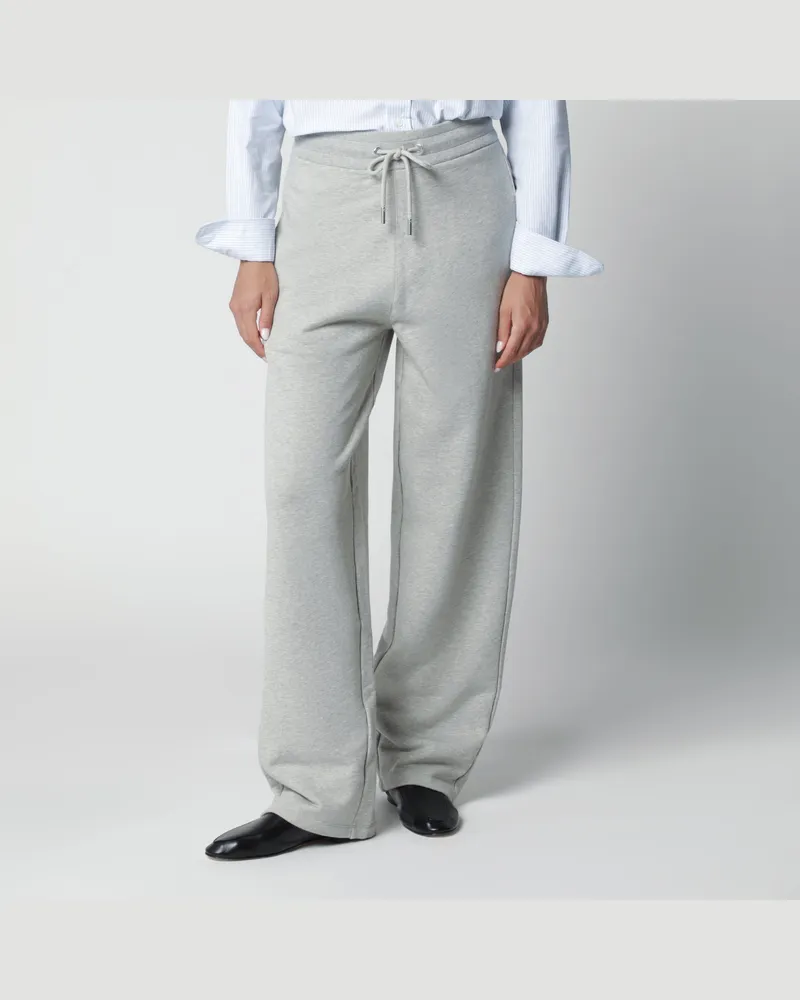 AMI Paris Graue Ami de Coeur Jogginghose Grey