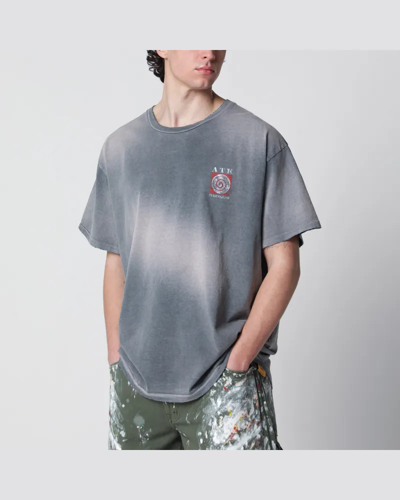 GALLERY DEPT. Schwarzes ATK-T-Shirt mit verwaschenem Effekt Black