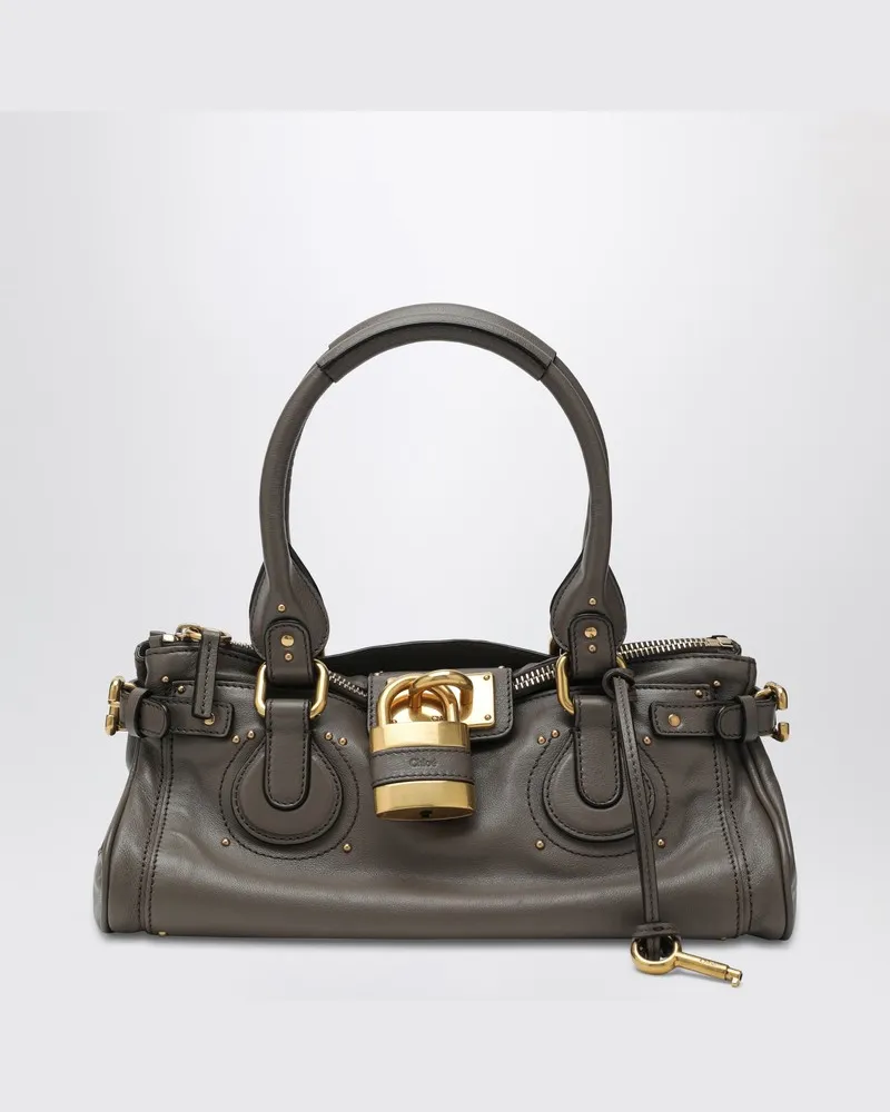 Chloé Graue Paddington Tasche Grau