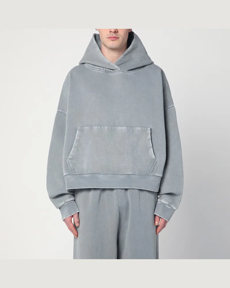 Entire Studios Grauer Hoodie aus Baumwolle Grau