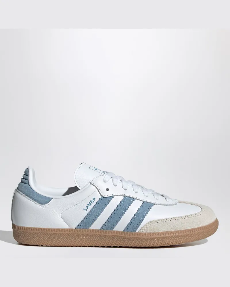 adidas Sneaker Samba OG Cloud White/Alumina/Ash Blue Weiß