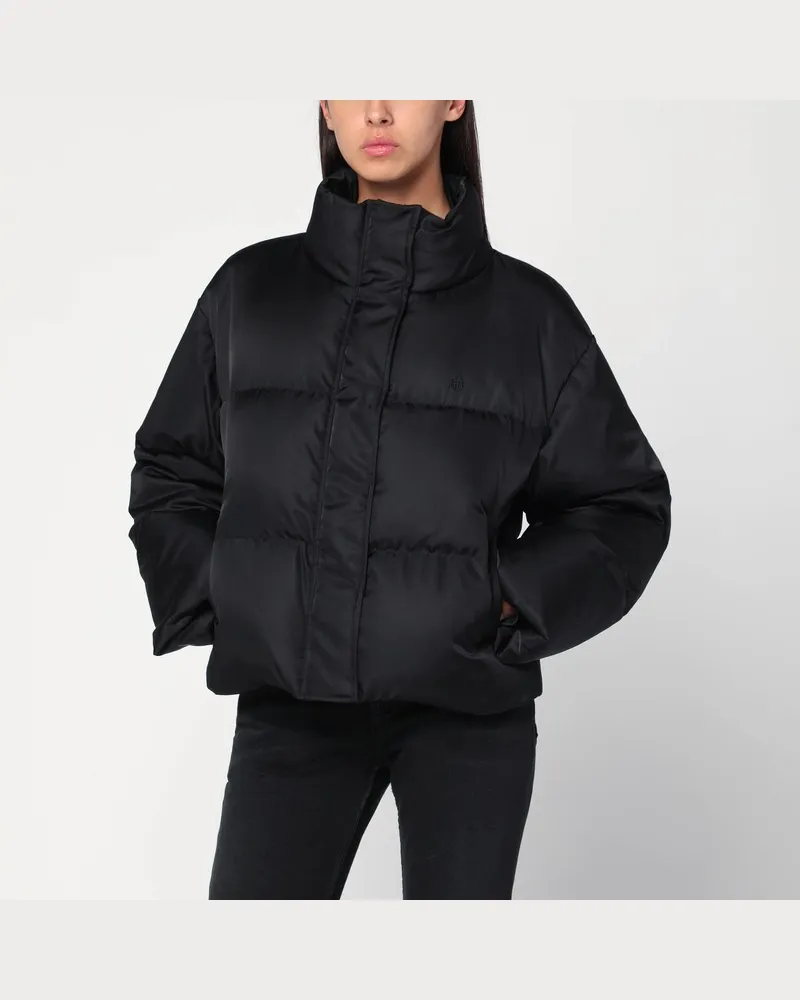 Anine Bing Schwarze Dorian-Daunenjacke Grau