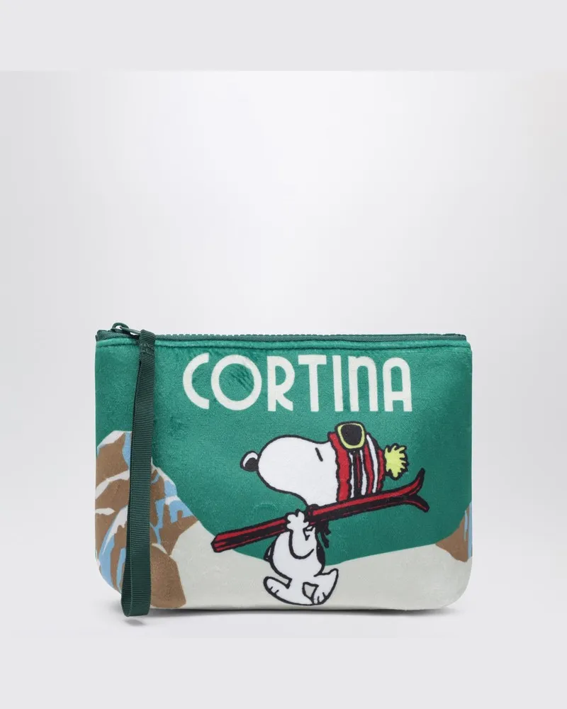 MC2 Saint Barth Reißverschlusspochette mit Snoopy Cortina Mehrfarbig