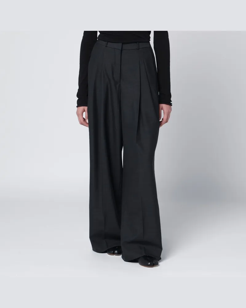 Entire Studios Weite graue Hose aus Wollmischung Grau