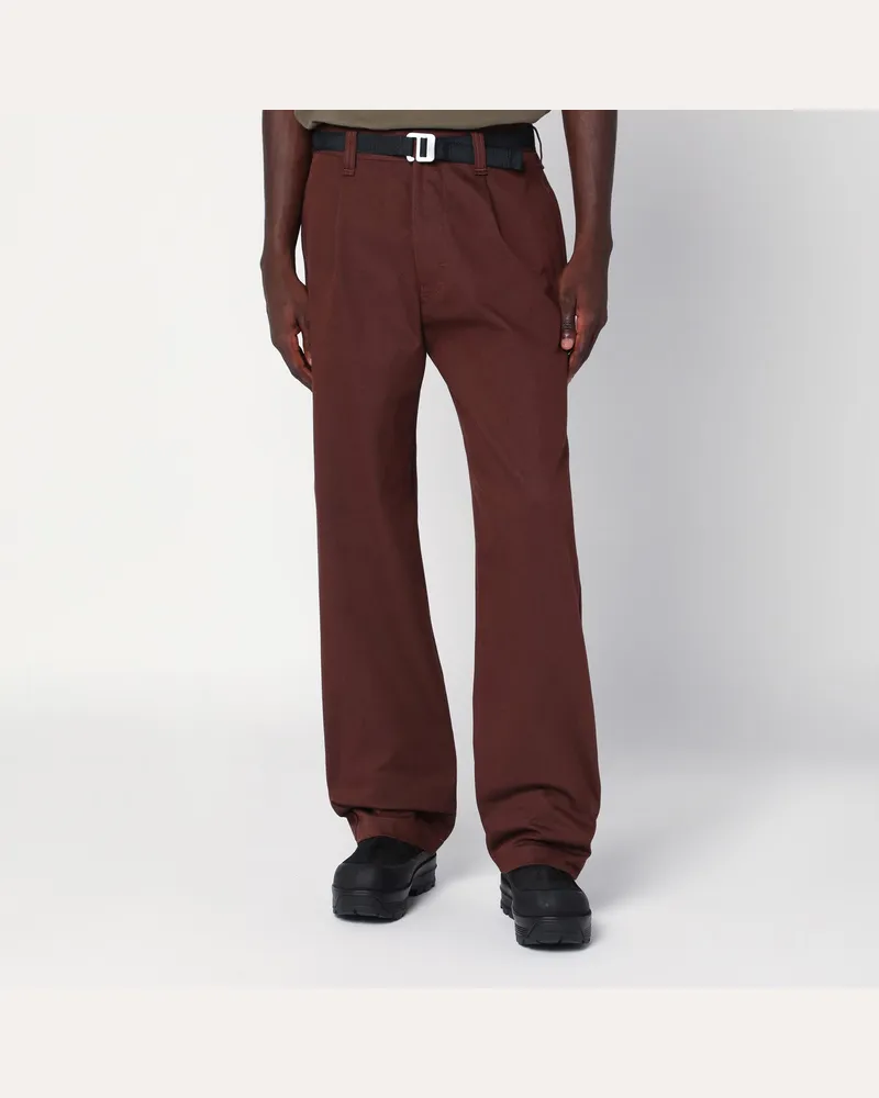 Stone Island Hose in Tabakfarbe aus Baumwollmischung Brown