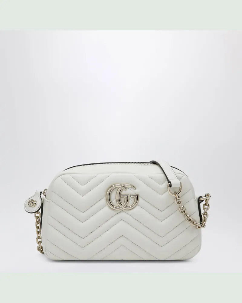 Gucci GG Marmont kleine weiße Camera Bag White
