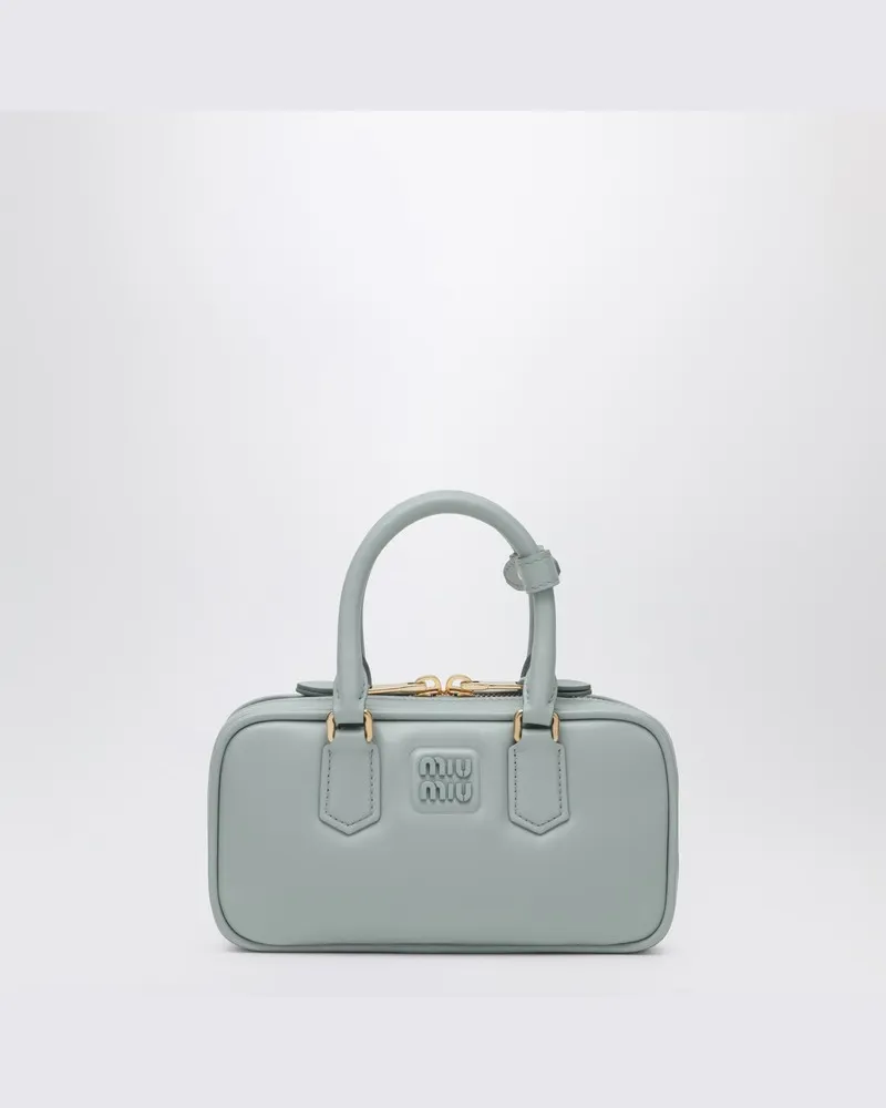 Miu Miu Arcadie Mini Satchel in Lago-Farbe Hellblau