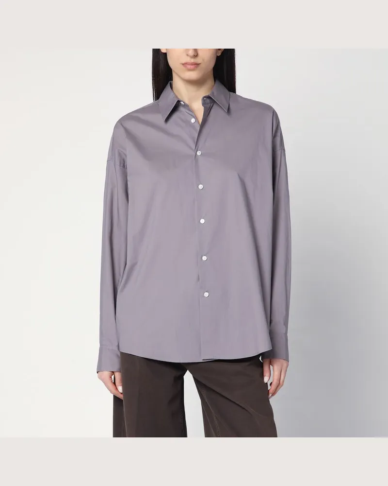 6397 New Uniform Hemd in Taro-Farbe Grau