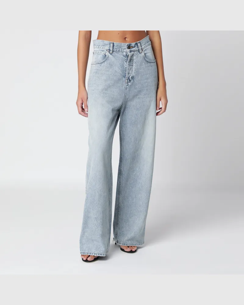 Balenciaga Hellblaue Baggy-Jeans Light