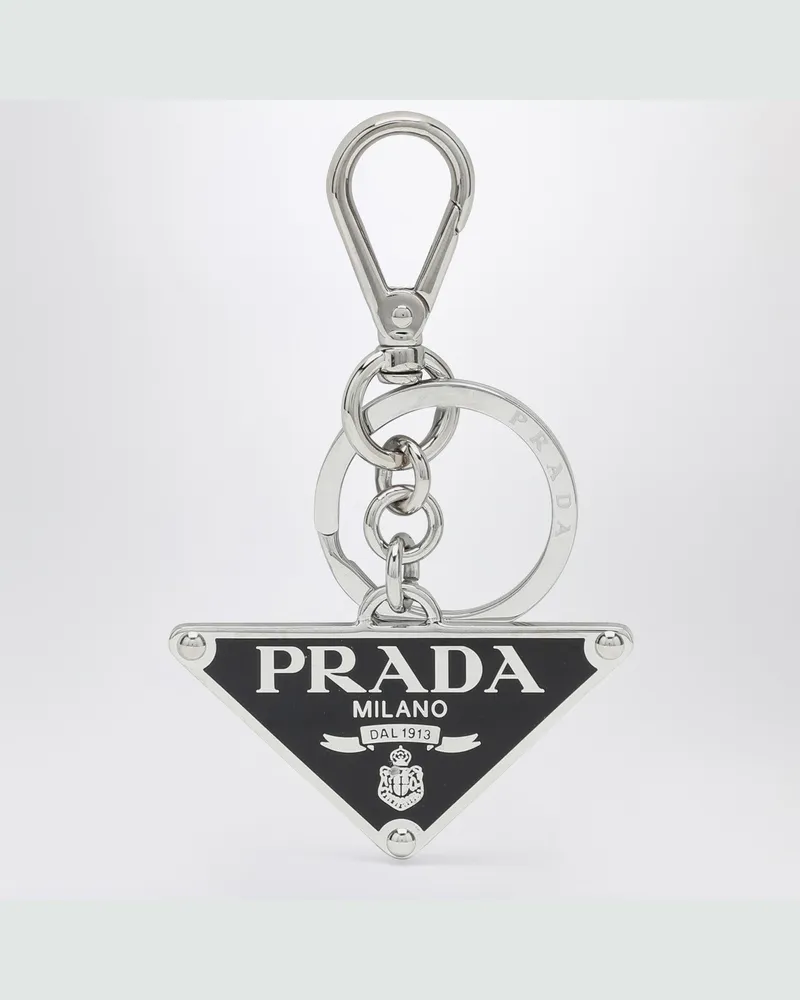 Prada Schwarzer Schlüsselanhänger Black