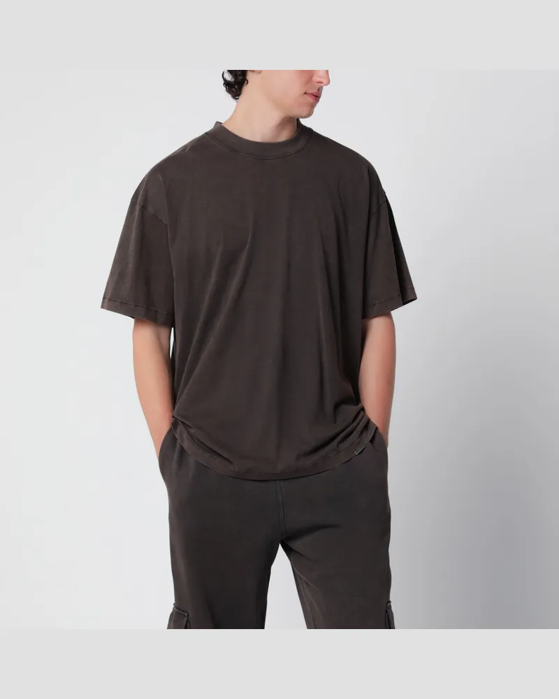 REPRESENT Kurzarm-T-Shirt in Kaffeebraun Brown