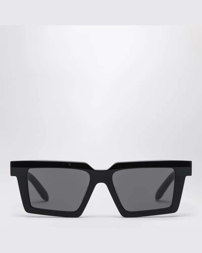 OFF-WHITE Windsor schwarze/graue Sonnenbrille Schwarz