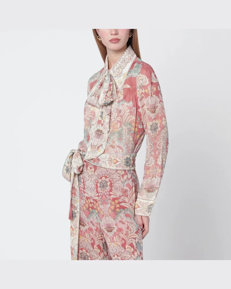 Zimmermann Rebellion Bluse mit Lavallière Red
