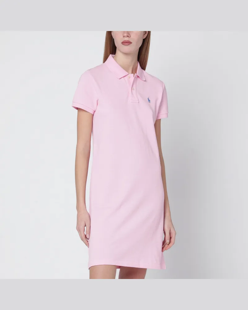 Ralph Lauren Kurzes rosa Polokleid 