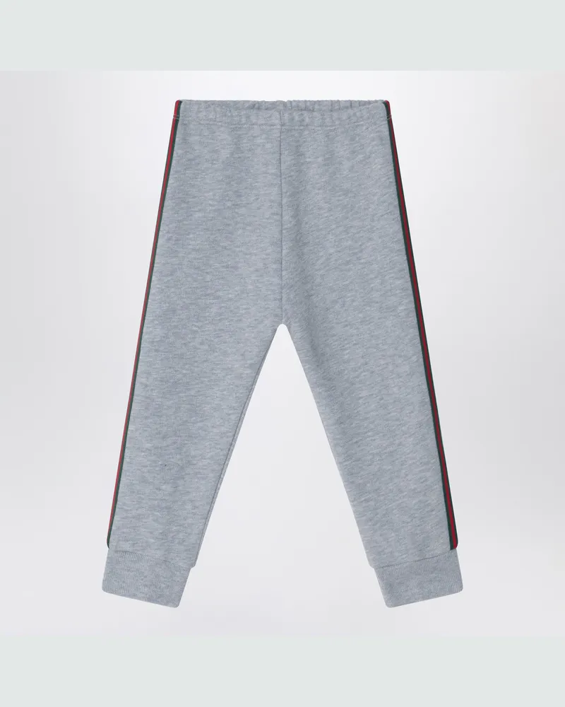 Gucci Graue Jogginghose mit Webband Grey