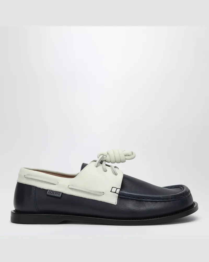 Loewe Campo Bootsschuh in navy/weiß Blue