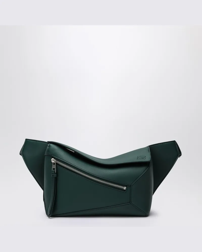 Loewe Kleine Gürteltasche Puzzle grün Grün