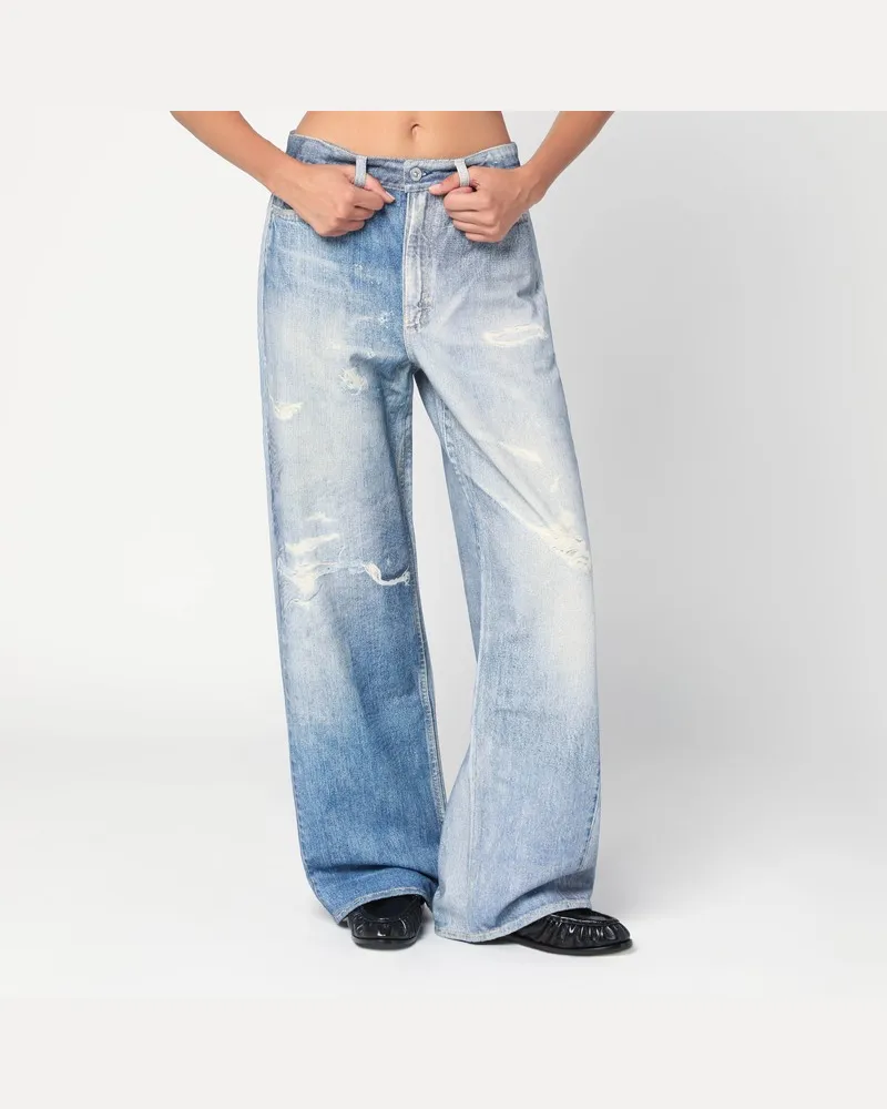 Our Legacy Jeans Digital Denim Druck Mehrfarbig