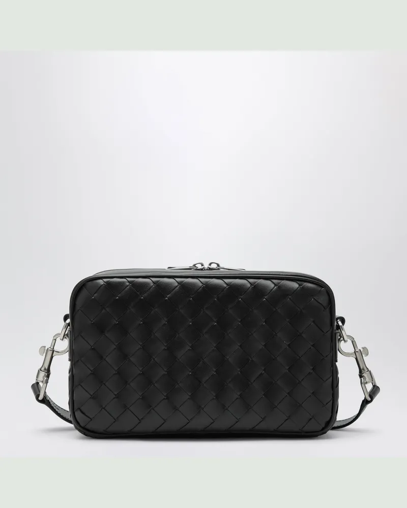 Bottega Veneta Black Intrecciato camera bag Black