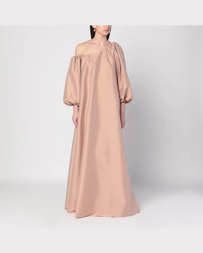 BERNADETTE Weit geschnittenes Nathalie-Kleid in Nude Rosa